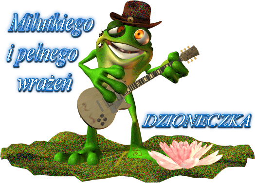 żaba Z Gitarą Gify I Obrazki Na Animowane Gifypl