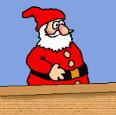 Mikołaj akceptujący wysyłkę prezentów